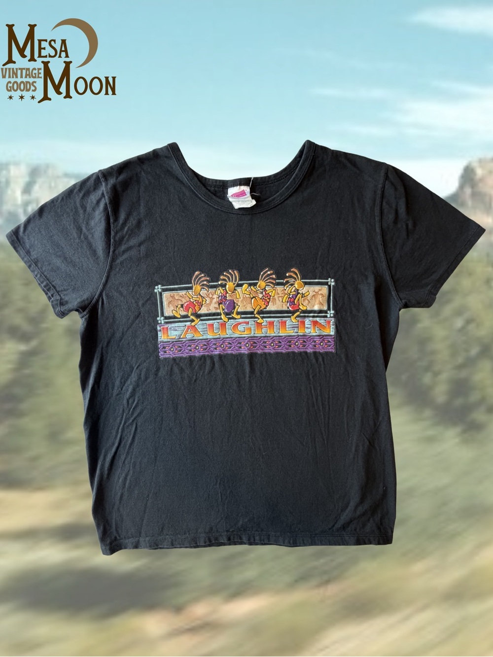 Vintage Southwestern Laughlin Graphic Tee